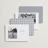 "Flourish" - Save the Dates in Cloud by Nicole Walsh - Back of Card Options