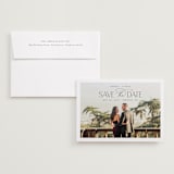 "Flourish" - Save the Dates in Cloud by Nicole Walsh - Save the Date with Envelope