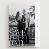 "Editorial lettering" - Save the Dates in Pearl by Ana de Sousa - Front