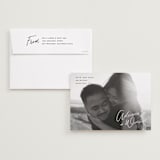 "Adriana" - Save the Dates in Cotton by Hooray Creative - Save the Date with Envelope