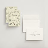 "Vintage Lovers" - Save the Dates in Champagne by Helena Vitto - Assembled