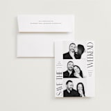 "Snapshot" - Save the Dates in Ink by Hudson meet Rose - Save the Date with Envelope