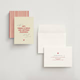 "Love Note" - Save the Dates in Latte by Helena Vitto - Assembled