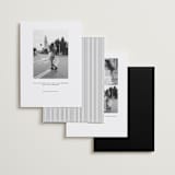 "Sketched Frame" - Save the Dates in Diamond by Jenna Holcomb - Back of Card Options