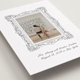 "Sketched Frame" - Save the Dates in Diamond by Jenna Holcomb - Detail
