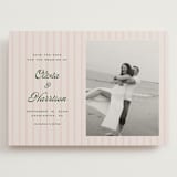 "harrison" - Save the Dates in Blush by Ellen Schlegelmilch - Front