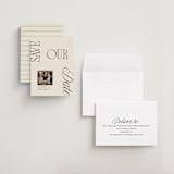 "True Romance" - Save the Dates in Buttercream by Olivia Goree - Assembled