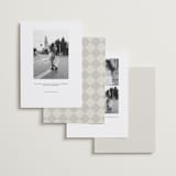 "You & I" - Save the Dates in Champagne by seulghi - Back of Card Options