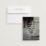 "Cool Kids" - Save the Dates in Vanilla by Helena Vitto - Save the Date with Envelope