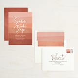"desertscape" - Save the Dates in Canyon by Susan Asbill - Assembled