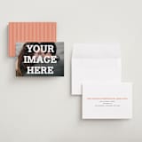 "The Big Picture" - Save the Dates in Ivory by Minted - Assembled