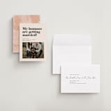 "Must Love Dogs" - Save the Dates in Ecru by Annie Clark - Assembled