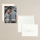 "Swoon" - Save the Dates in Vanilla by Lea Delaveris - Assembled