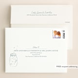 "Fireflies" - Save the Dates in Cornflower by Paige Rothhaar - FREE Recipient Addressing
