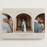 "Pure Elegance" - Save the Dates in Sand by Kristin Oliversen - Front