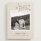 "Surprise!" - Save the Dates in Nero by Pati Cascino - Front