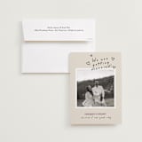 "Surprise!" - Save the Dates in Nero by Pati Cascino - Save the Date with Envelope