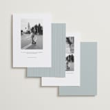 "Romantic Elegance" - Save the Dates in Sky by Ana de Sousa - Back of Card Options
