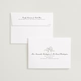 "Romantic Elegance" - Save the Dates in Sky by Ana de Sousa - FREE Recipient Addressing