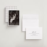 "Corners" - Save the Dates in Cloud by Inkblot Design - Assembled