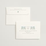 "Hydrangea Hedge" - Save the Dates in Nantucket by Susan Zinader - FREE Recipient Addressing