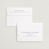 "His & Hers" - Save the Dates in Porcelain by Maria Alou - FREE Recipient Addressing