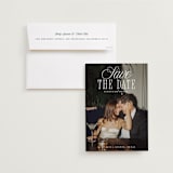 "His & Hers" - Save the Dates in Porcelain by Maria Alou - Save the Date with Envelope