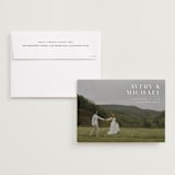 "Hold Tight" - Save the Dates in Ivory by Juneau Designs - Save the Date with Envelope