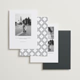 "Boucle" - Save the Dates in Ink by Kristie Kern - Back of Card Options