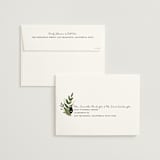 "Vines of Green" - Save the Dates in Fern by Susan Moyal - FREE Recipient Addressing