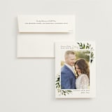 "Vines of Green" - Save the Dates in Fern by Susan Moyal - Save the Date with Envelope