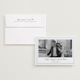 "Proper" - Save the Dates in Ocean by Megan Davis - Save the Date with Envelope