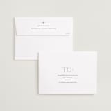 "Horizon Line" - Save the Dates in Pearl by Olivia Goree - FREE Recipient Addressing