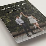 "Proper" - Save the Dates in Gown by Carolyn MacLaren - Detail