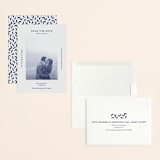 "Flyer" - Save the Dates in Navy by Jack Knoebber - Assembled