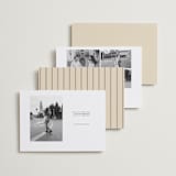 "Ethan" - Save the Dates in Buttercream by Angela Garrick - Back of Card Options