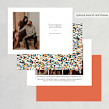 "Booklet" - Save the Dates in Fern by Jack Knoebber - Back of Card Options