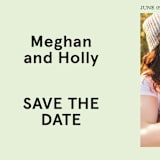 "Booklet" - Save the Dates in Fern by Jack Knoebber - Detail