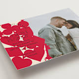 "Pair of Hearts from Disney's Alice In Wonderland" - Save the Dates in Ruby by Baumbirdy - Detail