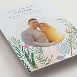 "Part Of Your World from Disney's Little Mermaid" - Save the Dates in Sea by Alethea and Ruth - Detail