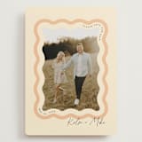 "wavy" - Save the Dates in Seashell by Robert and Stella - Front