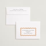 "wavy" - Save the Dates in Seashell by Robert and Stella - FREE Recipient Addressing