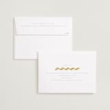 "wavy frame" - Save the Dates in Aqua by Baumbirdy - FREE Recipient Addressing