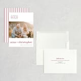 "float + celebrate" - Save the Dates in Maroon by Float Paperie - Assembled