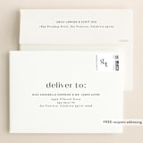 "Winslow" - Save the Dates in Pearl by Itsy Belle Studio - FREE Recipient Addressing