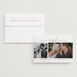 "A Modern Duo" - Save the Dates in Ice by jomolo - Save the Date with Envelope