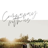 "Come Away" - Save the Dates in Cloud by Jody Wody - Detail