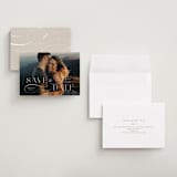 "Flourish" - Save the Dates in Vanilla by Ashley Rosenbaum - Assembled