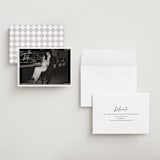 "Corners" - Save the Dates in Cloud by Inkblot Design - Assembled