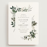 "Grove" - Save the Dates in Meadow by Everett Paper Goods - Front